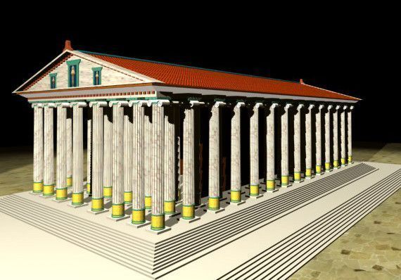 Le Temple d'Artémis à Éphèse 