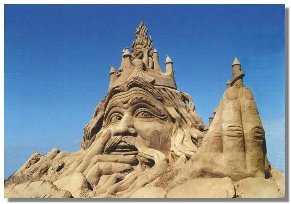 Sculpture de sable 