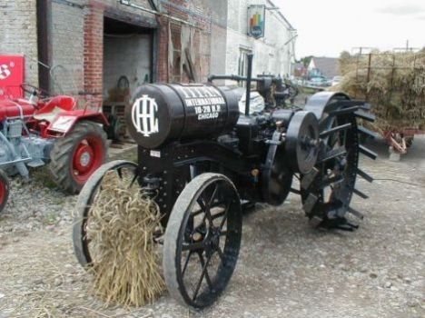 ancien tracteur