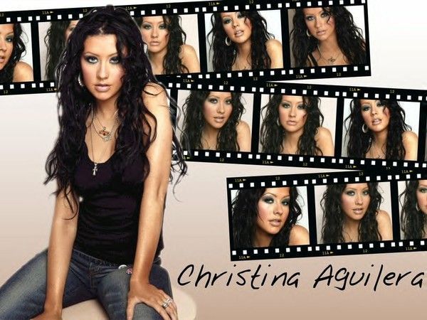 · FOND D ECRAN CHRISTINA AGUILERA