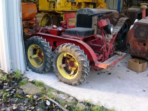 ancien tracteur