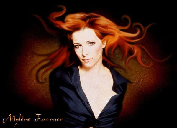 FOND D ECRAN MYLENE FARMER 