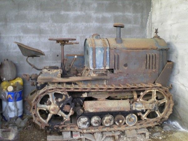 ancien tracteur