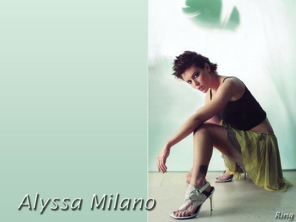 FOND D ECRAN ALYSSA MILANO 