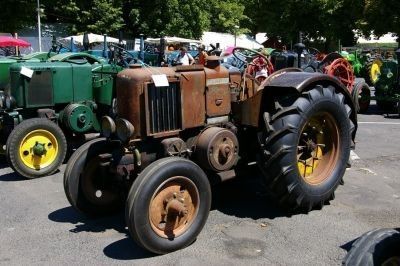 ancien tracteur