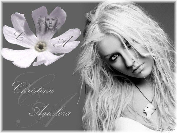 · FOND D ECRAN CHRISTINA AGUILERA