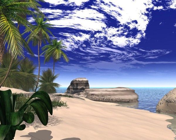 fond d ecran paysage 3d