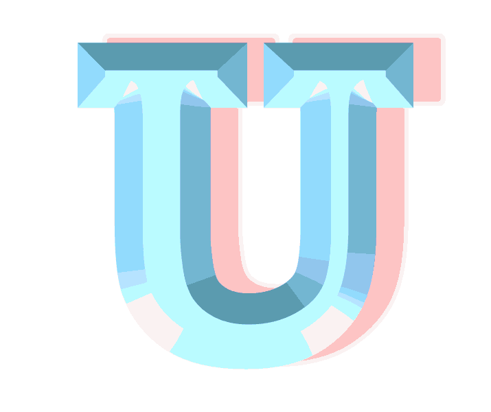 alphabet en u