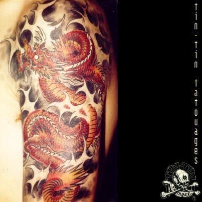 tatouage et peinture